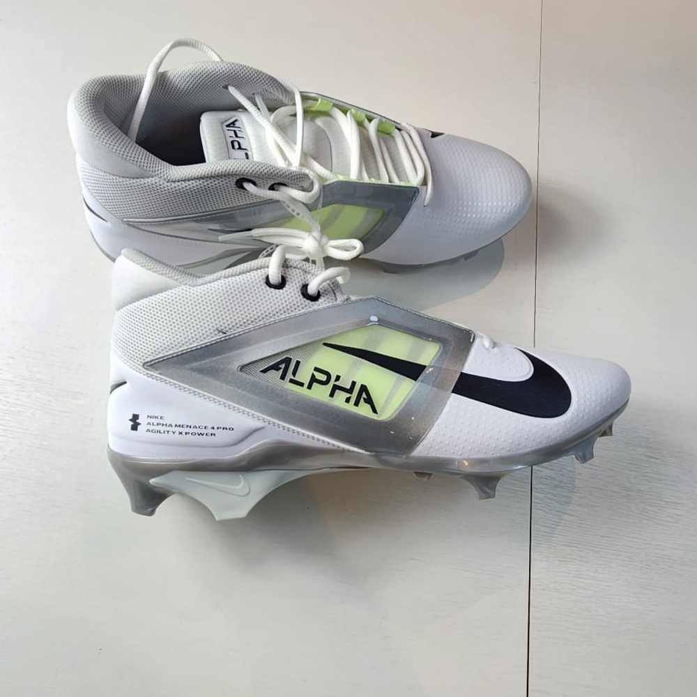 Nike Alpha White and Black Athletic Shoes